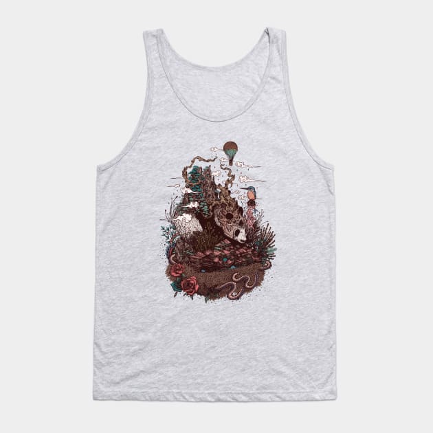 Land of the Sleeping Giant Tank Top by MatMiller